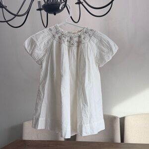 Zara girls limited edition floral embroidered dress